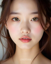 Lenstown 梨芝瞳 Romantea Tokyo Hazel Brown 月拋(2片)